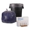 Boardwalk 45 gal Trash Bags, 40 in x 46 in, Extra Heavy-Duty, 1.1 mil, Clear, 100 PK BWK531 - alternate 3